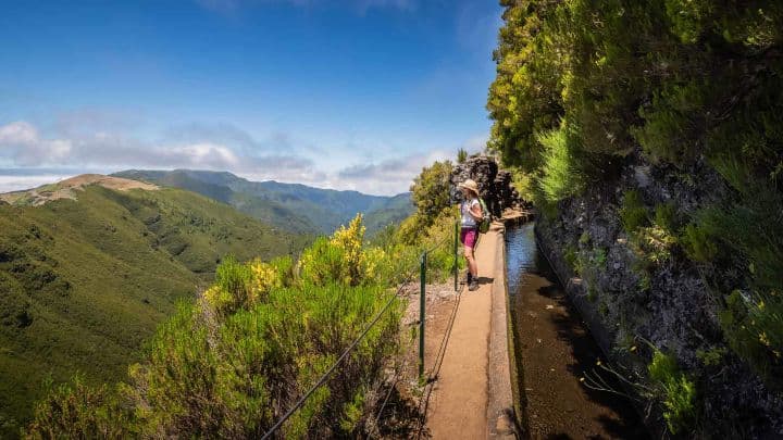 PR6.2 Levada do Alecrim in Madeira