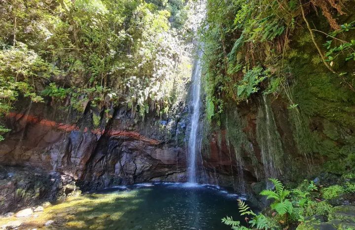 PR6 Levada das 25 Fontes in Madeira